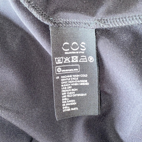 COS Black Long Sleeve Dress - Picture 5 of 5